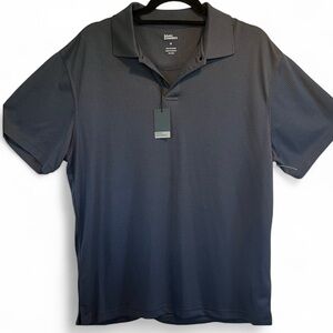 Mark Edwards golf polo t-shirt color coal size M New!!